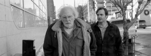 (Left to right) Bruce Dern is Woody Grant and Will Forte is David Grant in NEBRASKA, from Paramount Vantage.