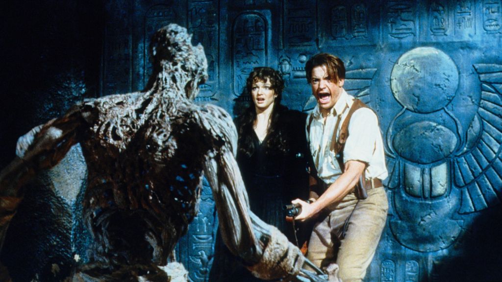 Brendan Fraser and Rachel Weisz, stars of Universal’s The Mummy franchise