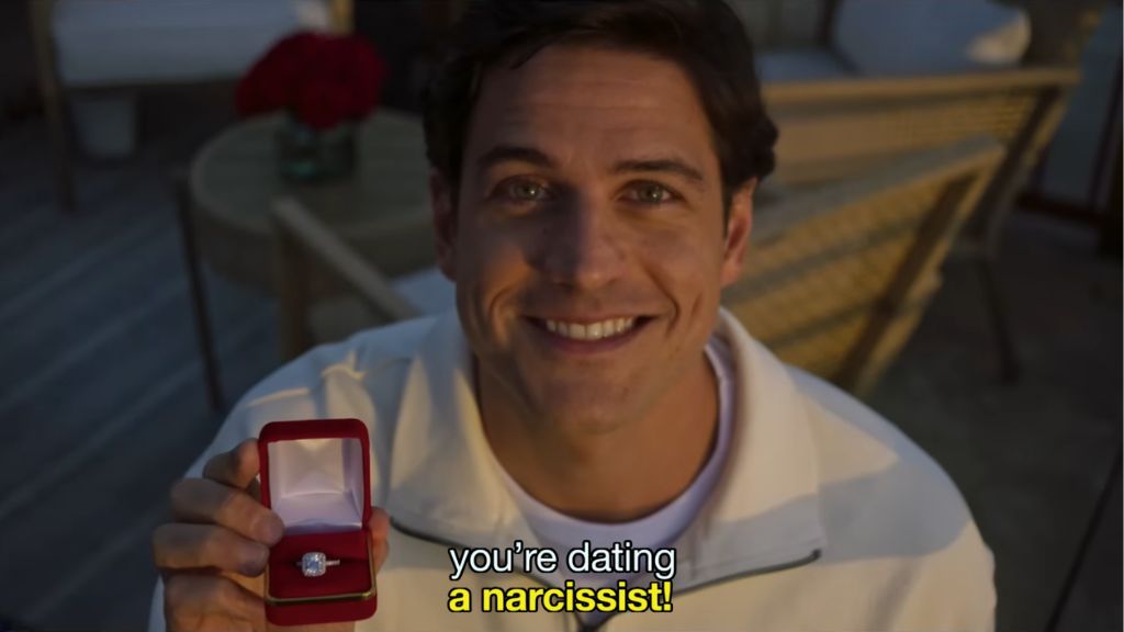 you're dating a narcissist trailer