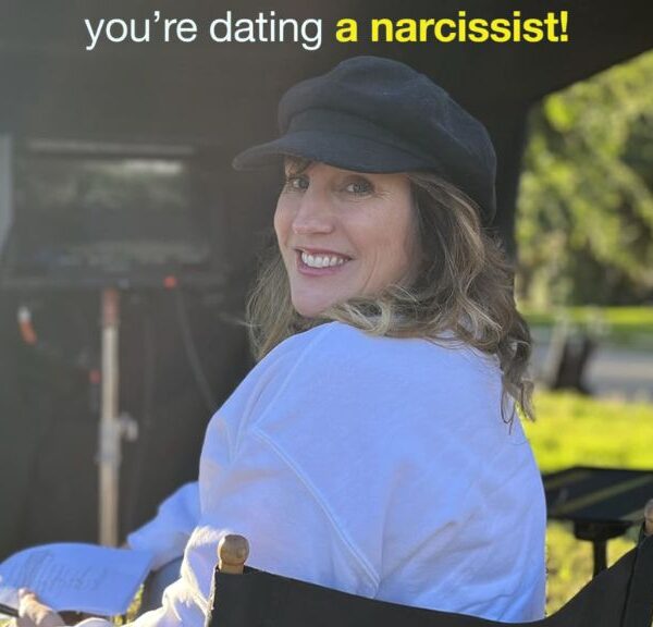 Ann Marie Allison behind the scenes of You're Dating a Narcissist