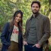 Michelle Keegan and Tom Bateman in The Woods