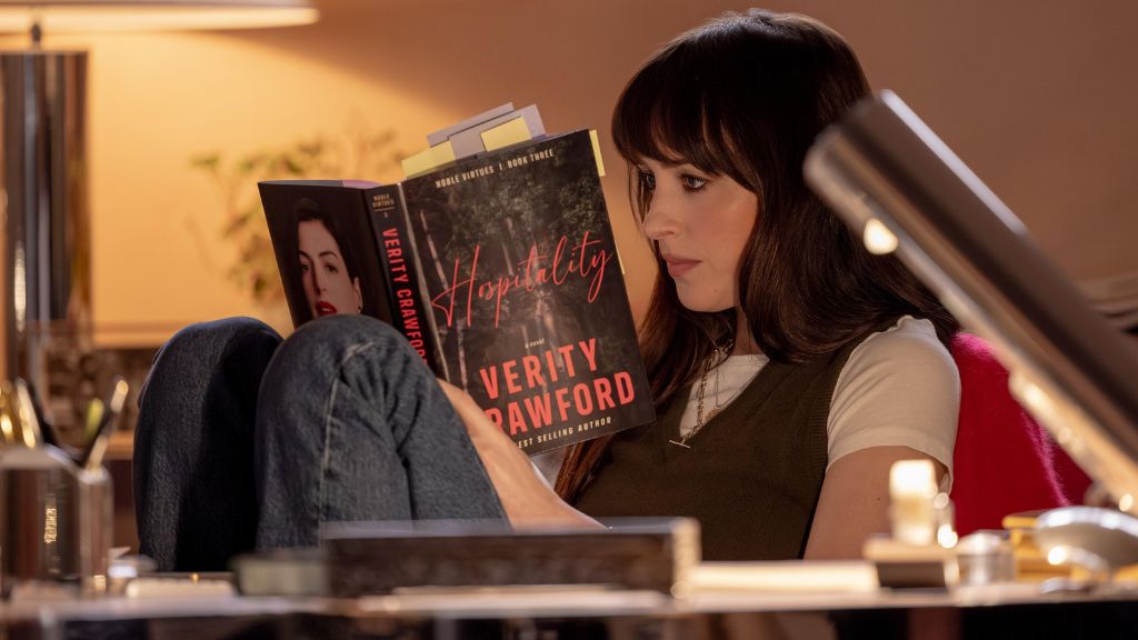 Dakota Johnson and Anne Hathaway in Verity Trailer